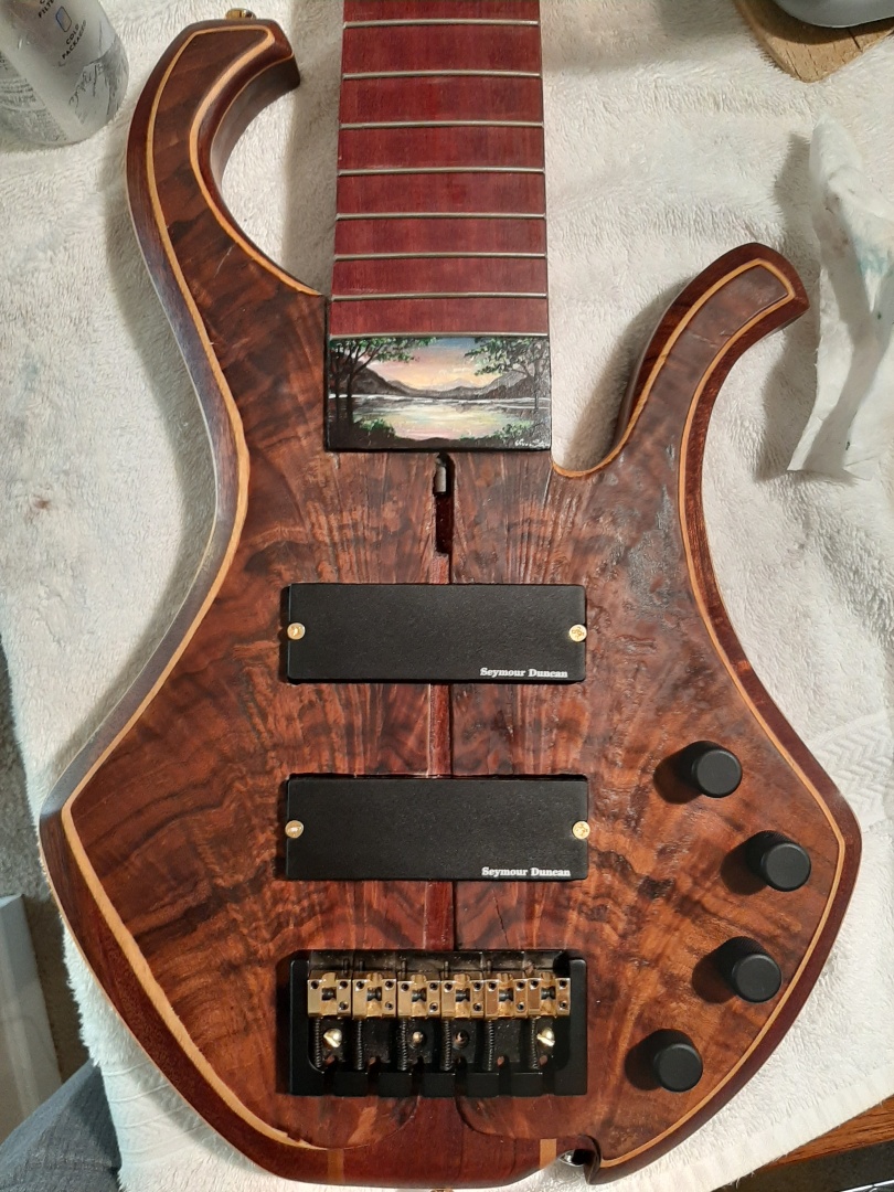 Kit 6 String Bass 3rd build completed - 6 string bass - In Progress and Finished Work ...